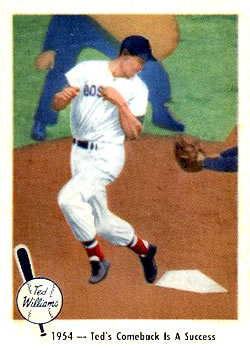 1959 Fleer Ted Williams #53 Ted Williams Front
