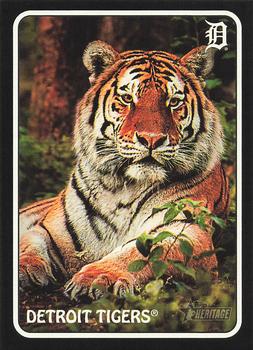 2024 Topps Heritage - 1975 Topps Zoo's Who Stick-Ons #75Z-1 Detroit Tigers Front