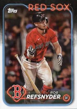 2024 Topps Boston Red Sox #BOS-7 Rob Refsnyder Front