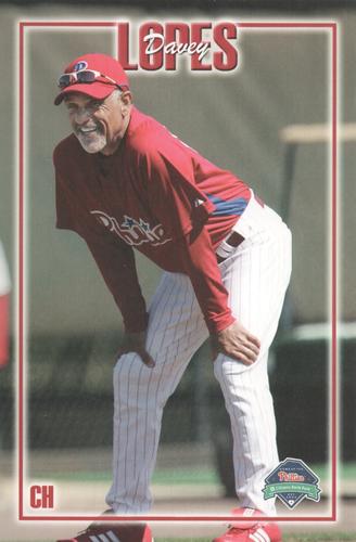 2007 Philadelphia Phillies Photo Cards #NNO Davey Lopes Front