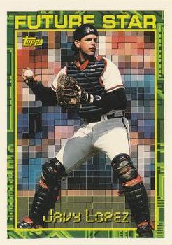 1994 Topps #194 Javy Lopez Front