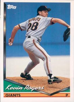 1994 Topps #3 Kevin Rogers Front