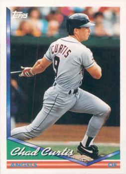1994 Topps #56 Chad Curtis Front