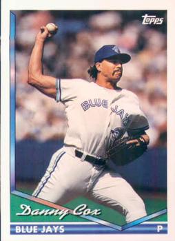 1994 Topps #582 Danny Cox Front