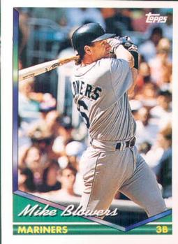 1994 Topps #717 Mike Blowers Front