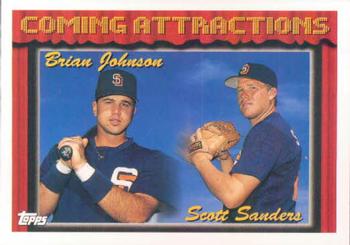 1994 Topps #789 Brian Johnson / Scott Sanders Front