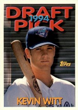 1994 Topps Traded #54T Kevin Witt Front