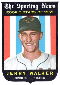 1959 Topps #144 Jerry Walker Front