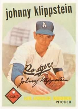 1959 Topps #152 Johnny Klippstein Front