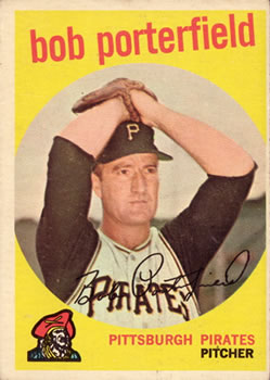 1959 Topps #181 Bob Porterfield Front