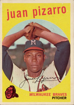 1959 Topps #188 Juan Pizarro Front
