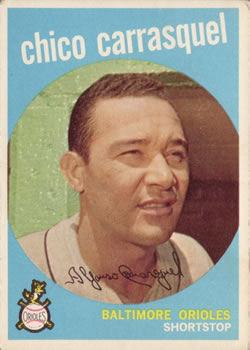1959 Topps #264 Chico Carrasquel Front