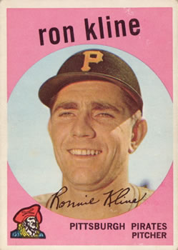 1959 Topps #265 Ron Kline Front
