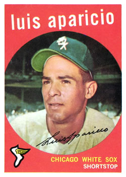 1959 Topps #310 Luis Aparicio Front