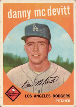1959 Topps #364 Danny McDevitt Front