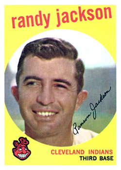 1959 Topps #394 Randy Jackson Front