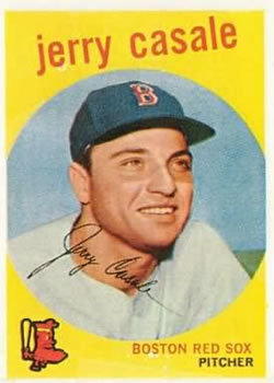 1959 Topps #456 Jerry Casale Front