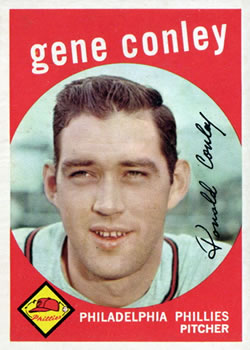 1959 Topps #492 Gene Conley Front