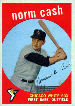 1959 Topps #509 Norm Cash Front