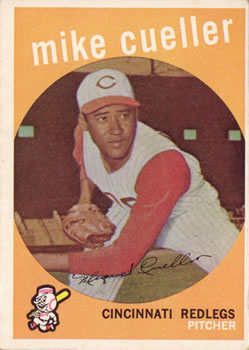 1959 Topps #518 Mike Cuellar Front