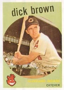1959 Topps #61 Dick Brown Front