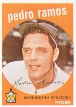 1959 Topps #78 Pedro Ramos Front