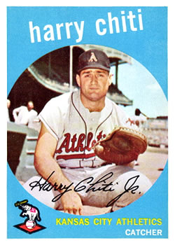 1959 Topps #79 Harry Chiti Front