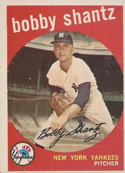 1959 Topps #222 Bobby Shantz Front