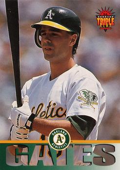 1994 Triple Play #3 Brent Gates Front