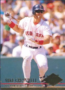1994 Ultra #314 Mike Greenwell Front