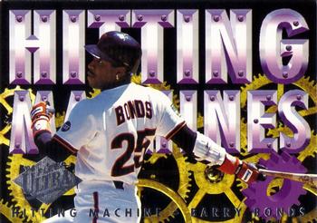 1994 Ultra - Hitting Machines #3 Barry Bonds Front