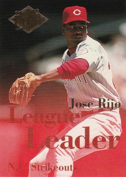 1994 Ultra - League Leaders #10 Jose Rijo Front