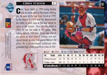 1994 Upper Deck #29 Chris Turner Back