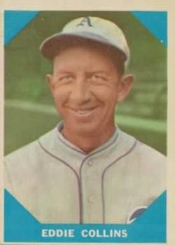 1960 Fleer Baseball Greats #20 Eddie Collins Front