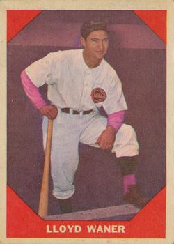 1960 Fleer Baseball Greats #78 Lloyd Waner Front