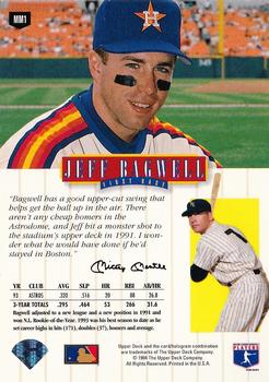 1994 Upper Deck - Mickey Mantle's Long Shots #MM1 Jeff Bagwell Back