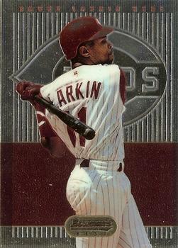 1995 Bowman's Best #25 Barry Larkin Front