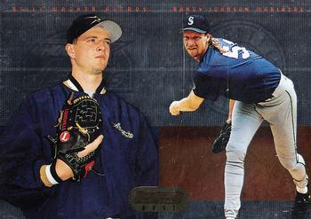 1995 Bowman's Best #14 Billy Wagner / Randy Johnson Front