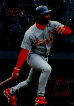 1995 Select Certified #55 Ozzie Smith Front