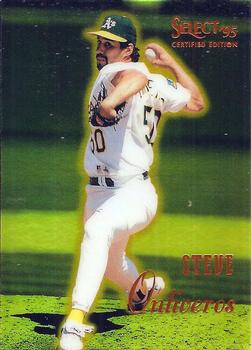 1995 Select Certified - Mirror Gold #19 Steve Ontiveros Front