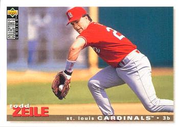 1995 Collector's Choice #188 Todd Zeile Front