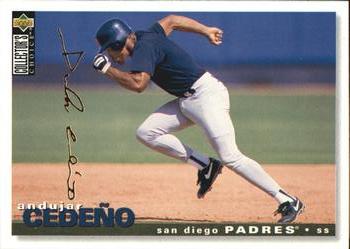 1995 Collector's Choice - Gold Signature #351 Andujar Cedeno Front