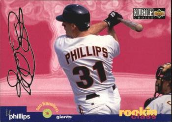 1995 Collector's Choice - Silver Signature #27 J.R. Phillips Front