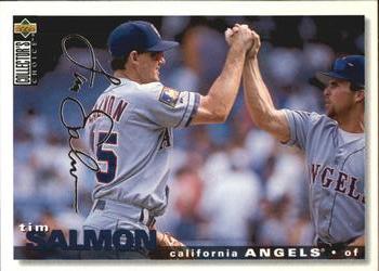 1995 Collector's Choice - Silver Signature #100 Tim Salmon Front
