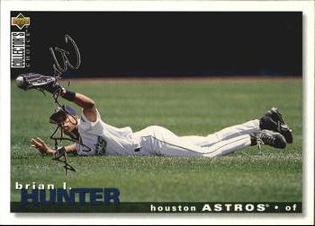 1995 Collector's Choice - Silver Signature #111 Brian L. Hunter Front