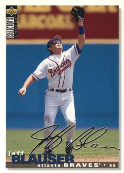 1995 Collector's Choice - Silver Signature #168 Jeff Blauser Front