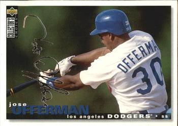 1995 Collector's Choice - Silver Signature #221 Jose Offerman Front