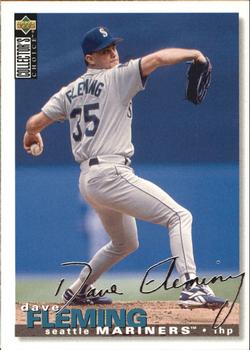 1995 Collector's Choice - Silver Signature #293 Dave Fleming Front