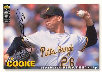 1995 Collector's Choice - Silver Signature #378 Steve Cooke Front