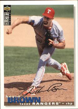 1995 Collector's Choice - Silver Signature #394 Kevin Brown Front